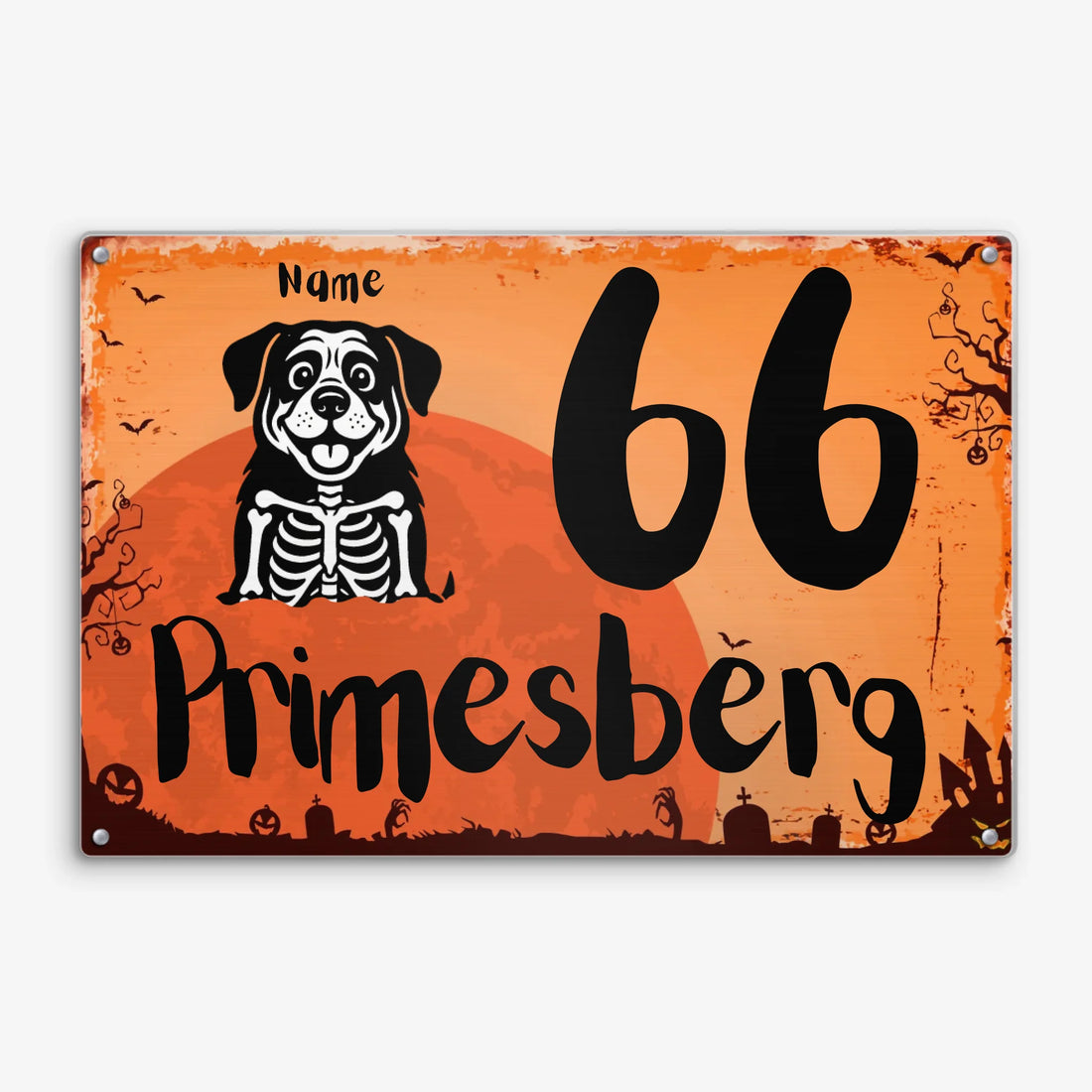 MK Metal Sign Ngang BG