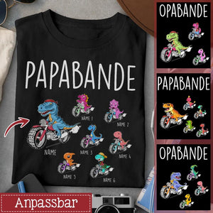 Personalisiertes T-shirt für Opa | personalisierte Geschenke für Opa | Papabande/ Opabande