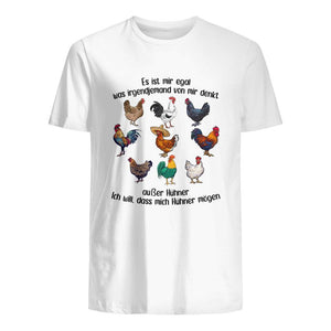 T-shirt für Tierliebhaber | Geschenke für Hühnerliebhaber | Dass mich hühner mögen