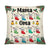 Personalisiertes Kissen für Oma | personalisierte Geschenke für Großmutter | Aktien mit Namen Mama Oma