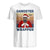 Personalisiertes T-Shirt für Papa| Personalisierter Cadeau für Papa | Gangster wrapper Papa Claus