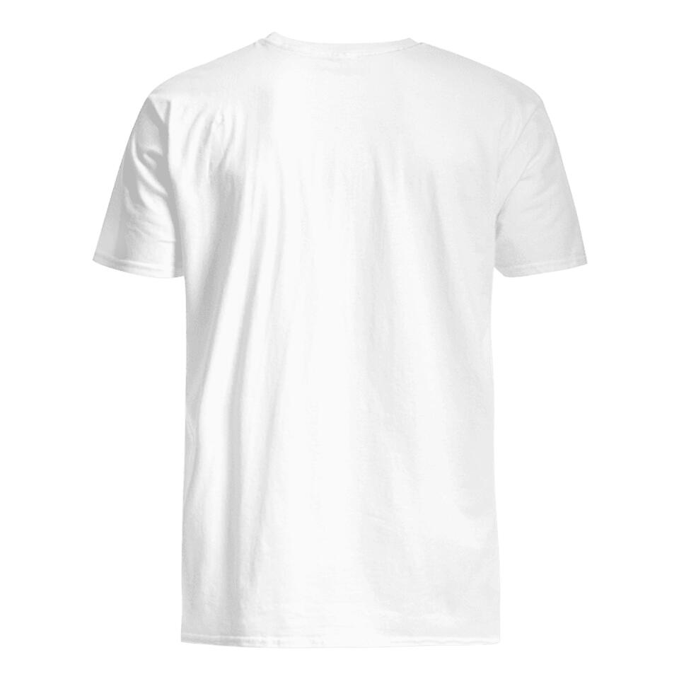 Personalisiertes T-Shirt für Papa| Personalisierter Cadeau für Papa | Gangster wrapper Papa Claus