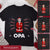 Personalisiertes T-shirt für Opa | personalisierte Geschenke für Opa | Opa Weihnachten