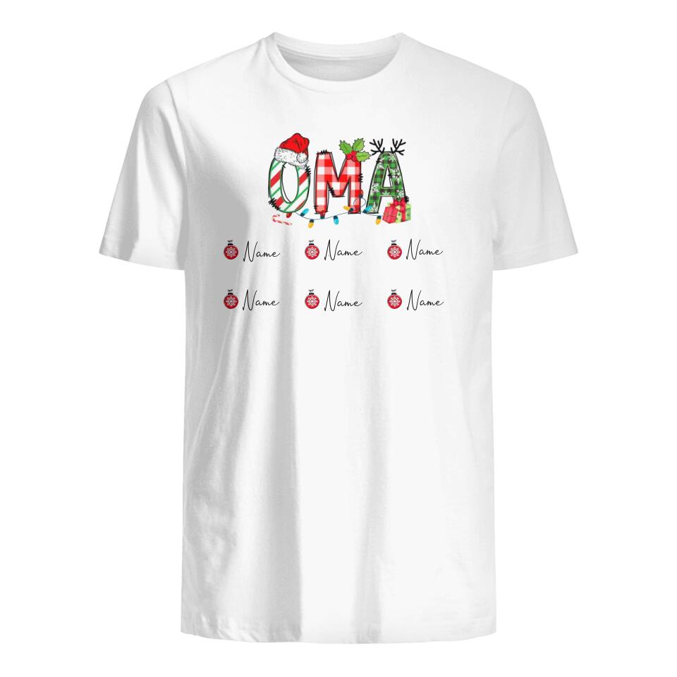 Personalisiertes T-shirt für Oma  | personalisierte Geschenke für Großmutter | Oma