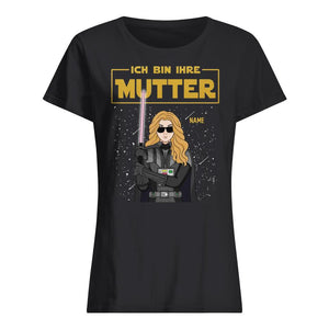 Personalisiertes T-shirt für die Familie | personalisierte Geschenke für die Familie | Ich bin ihr Vater, Ich bin ihre Mutter