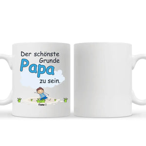 Die schönsten Gründe Papa zu sein, Personalisierbar Becher für papa