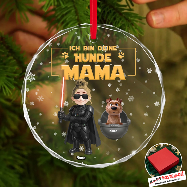 Round Glass Ornament BASE 2