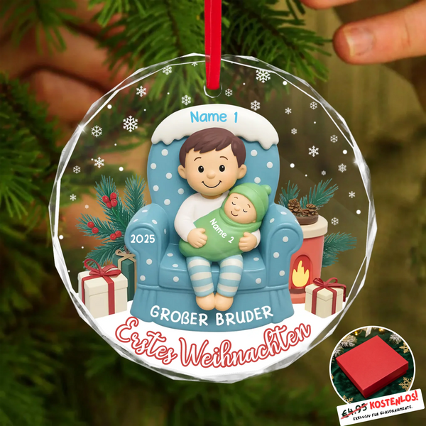 Round Glass Ornament BASE 2