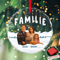 Round Glass Ornament BASE