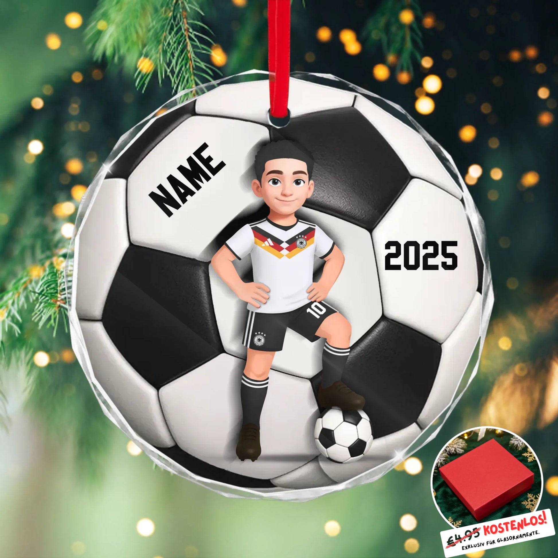 Round Glass Ornament BASE