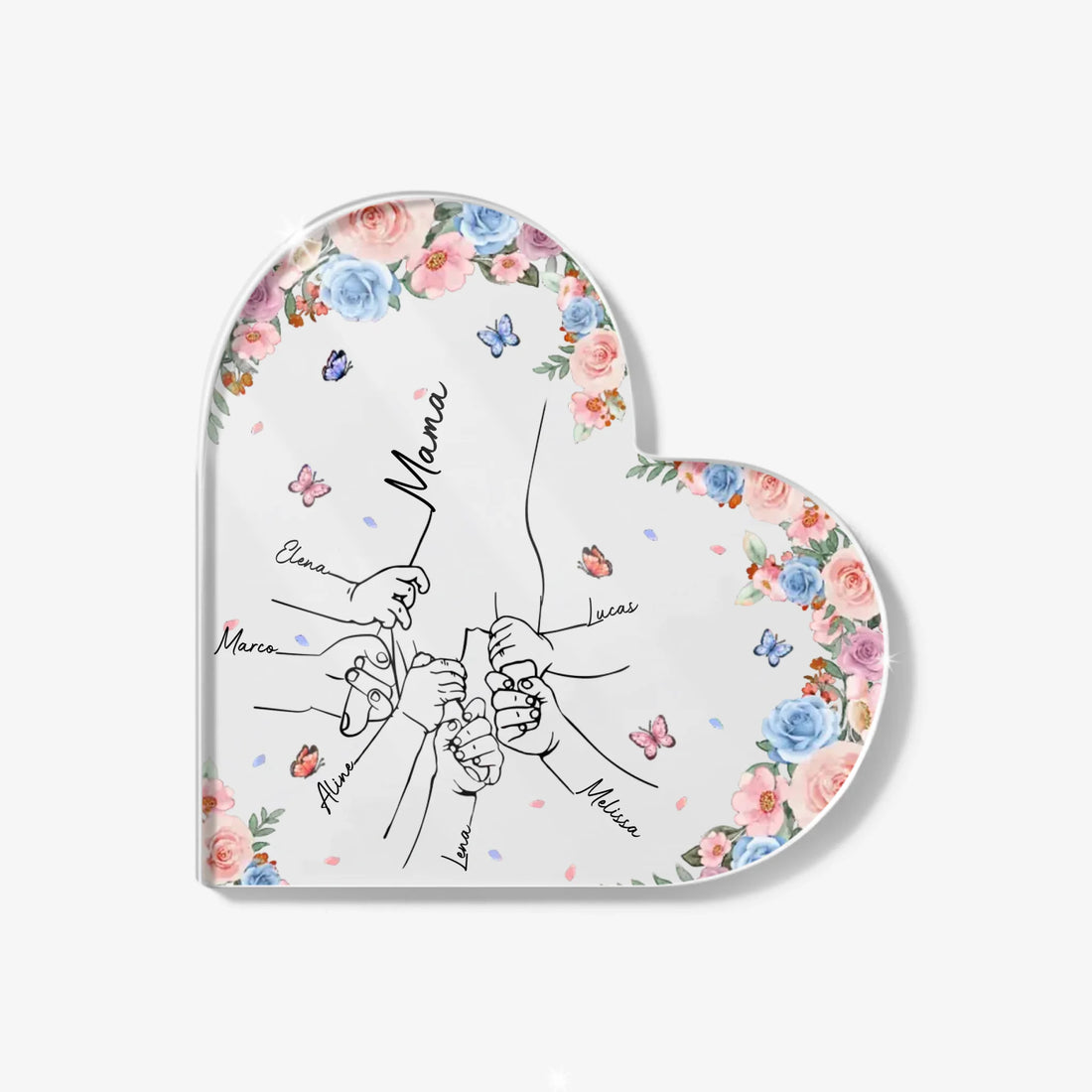 Heart Acrylic Plaque 1