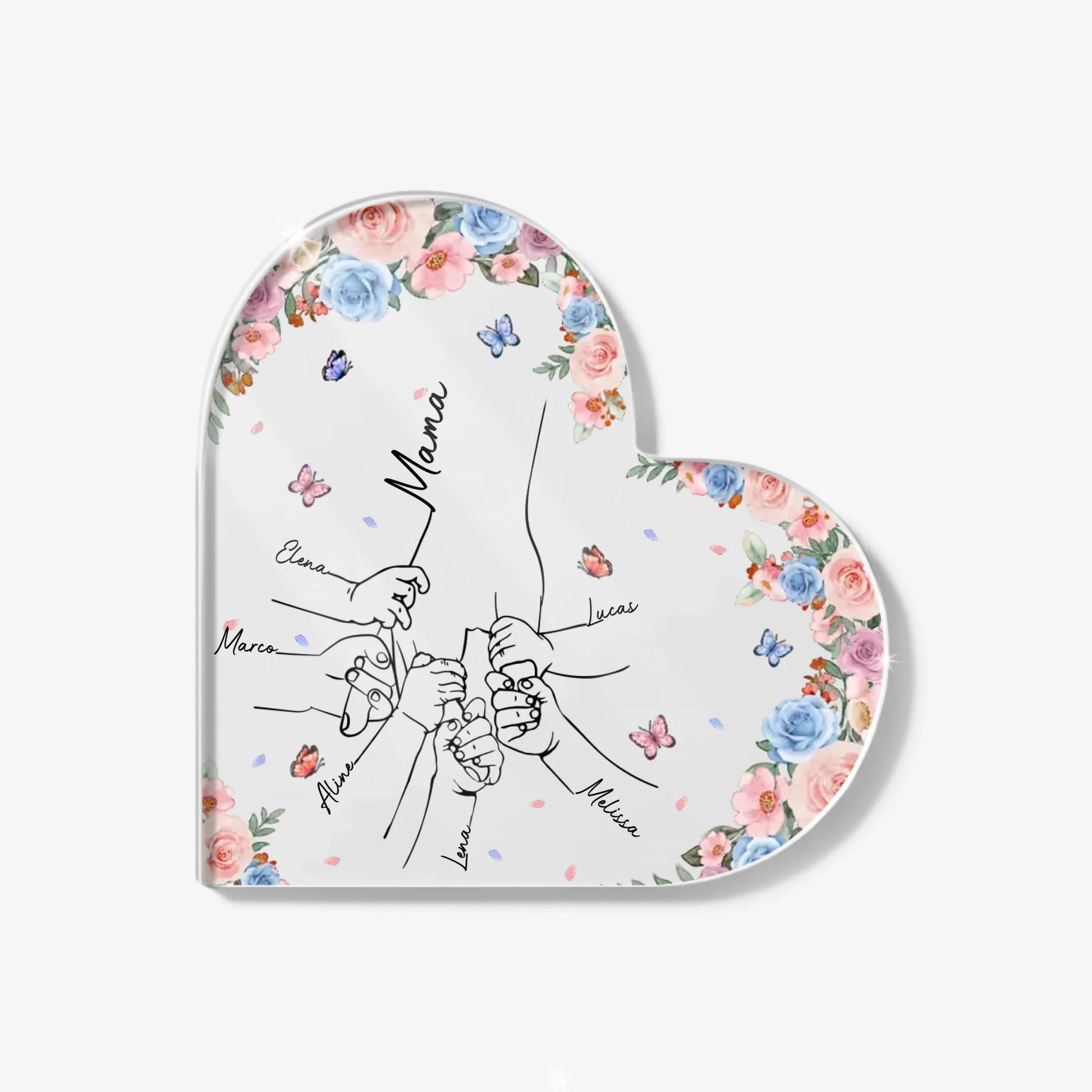 Heart Acrylic Plaque 1