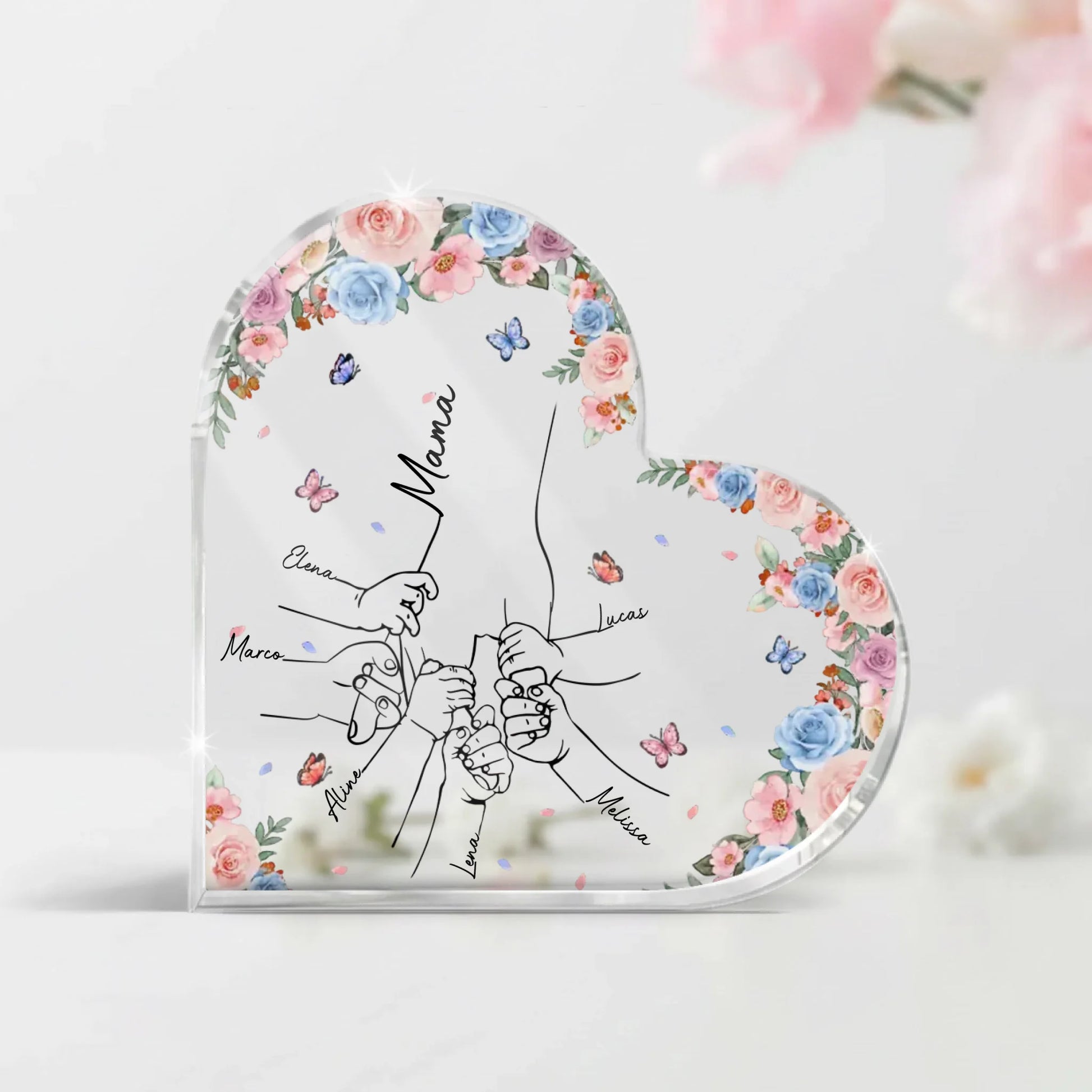 Heart Acrylic Plaque A