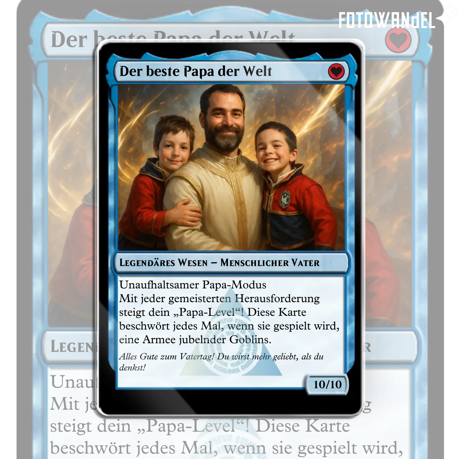 Acrylic card mockup TIB