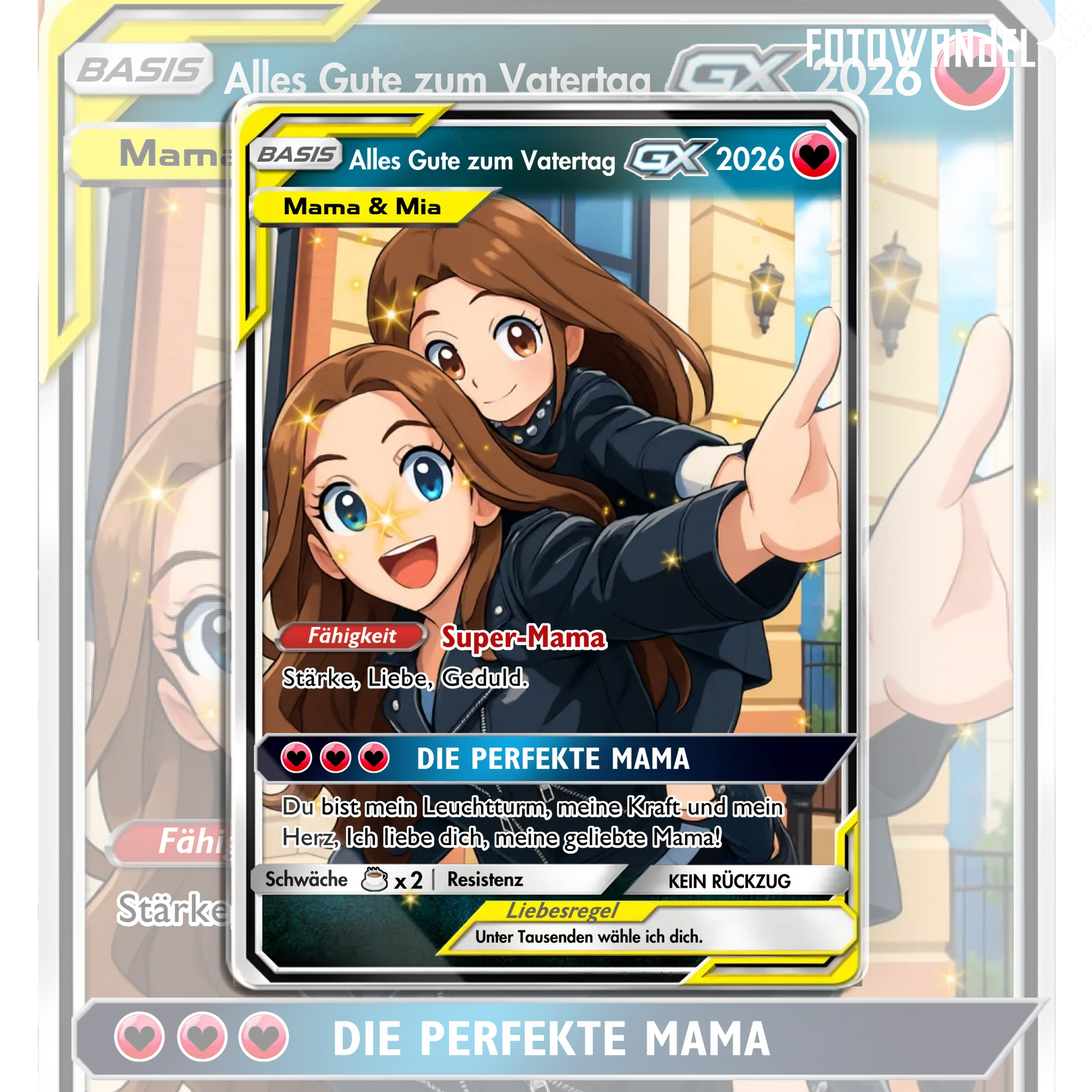 Acrylic card mockup TIB