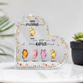 Heart Acrylic Plaque B