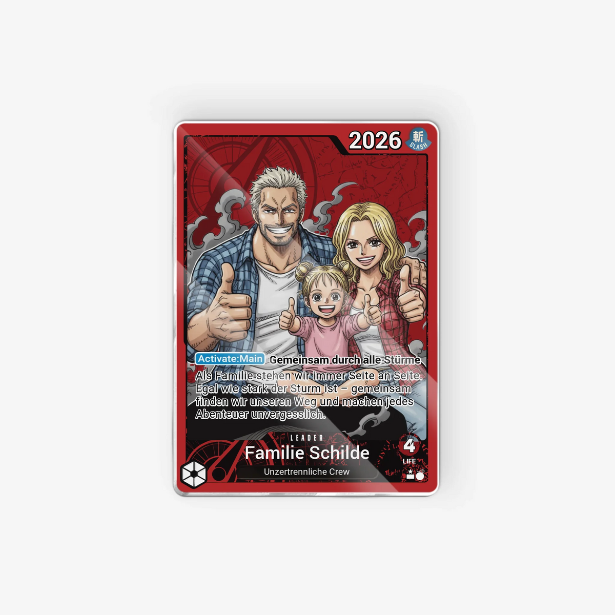 Acrylic card 1