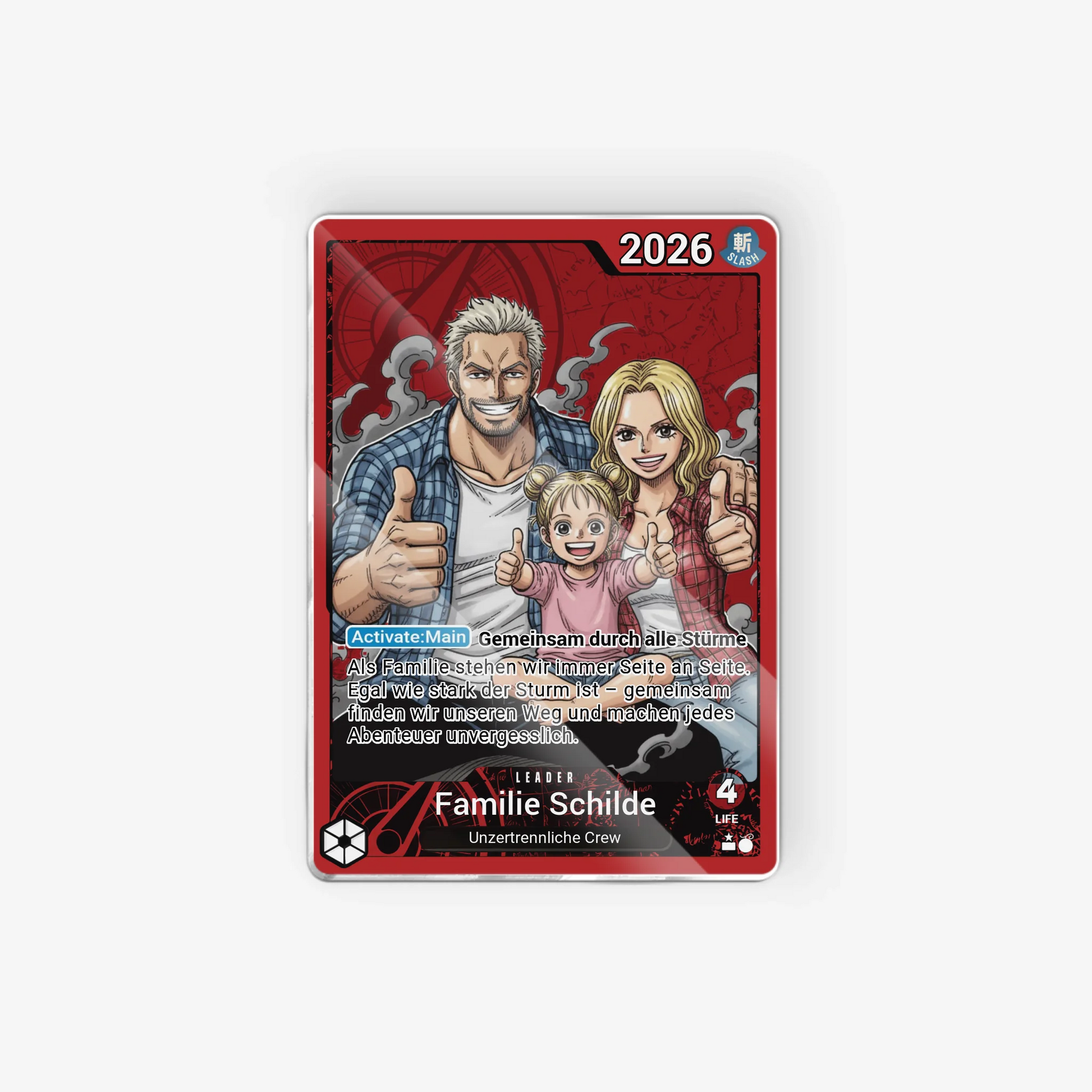 Acrylic card 1