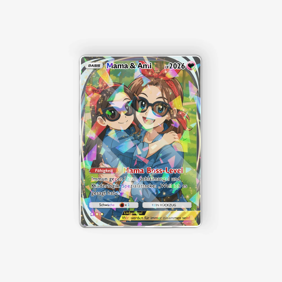 Acrylic card 1