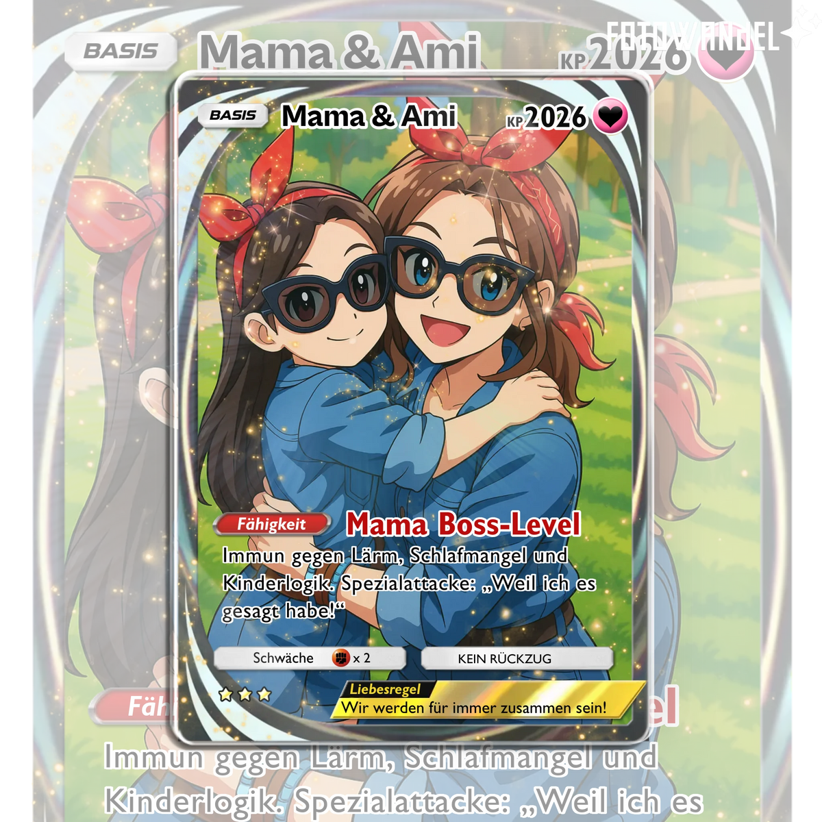 Acrylic card mockup TIB