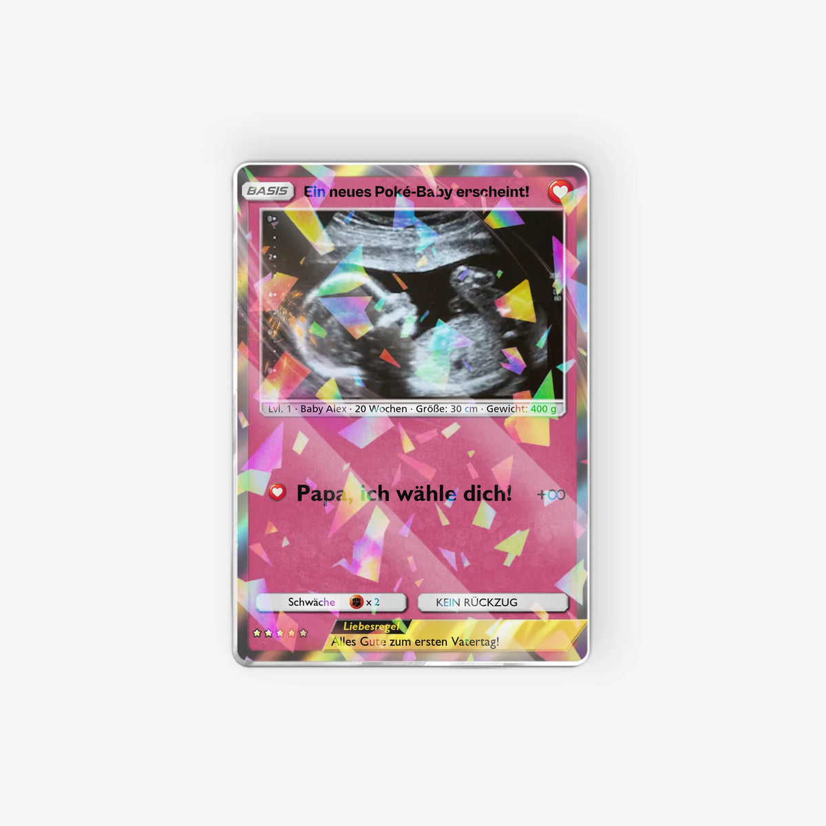 Acrylic card 1