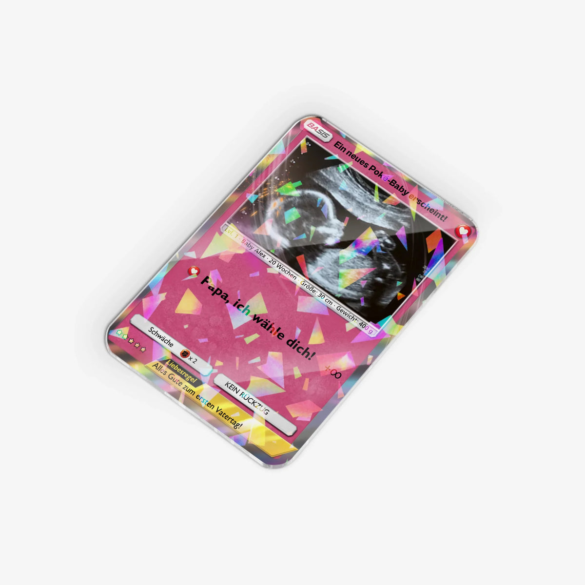 Acrylic card 2