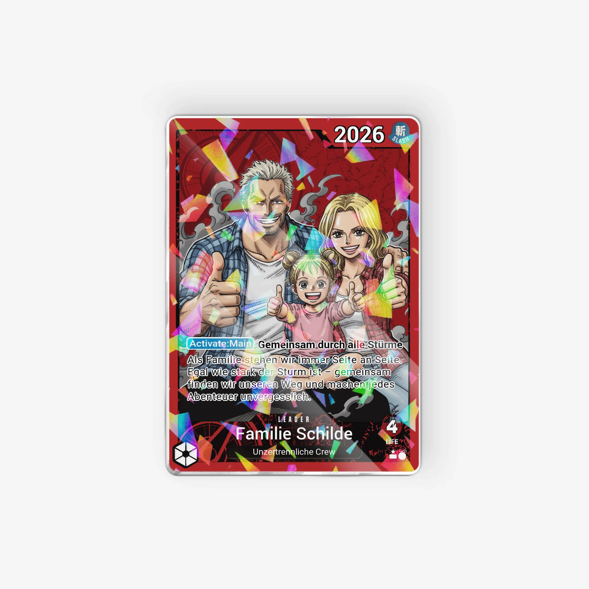 Acrylic card 1