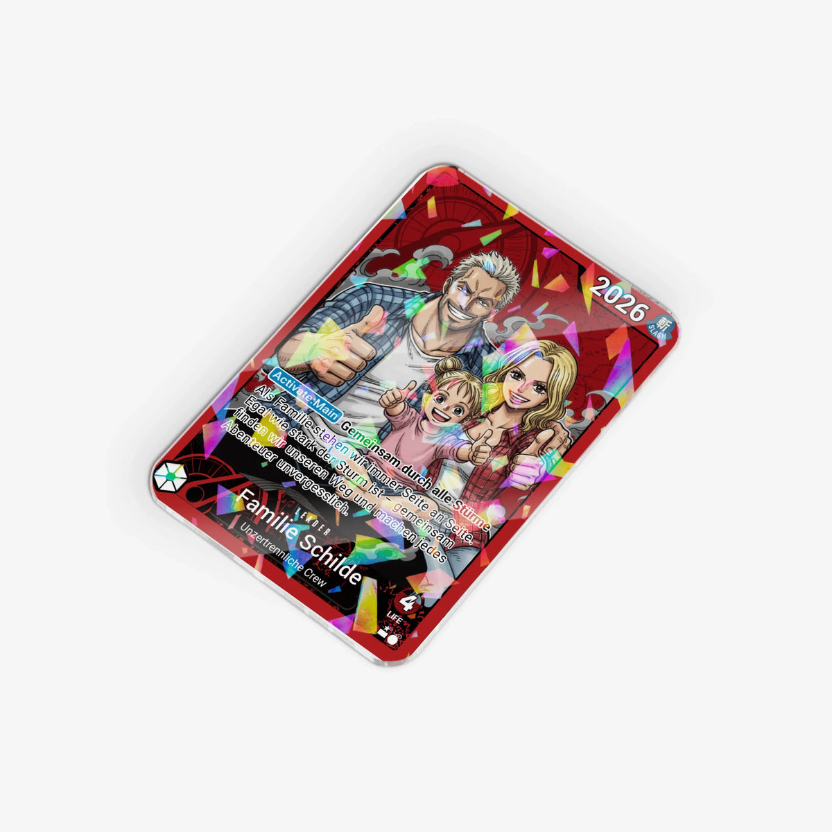 Acrylic card 2