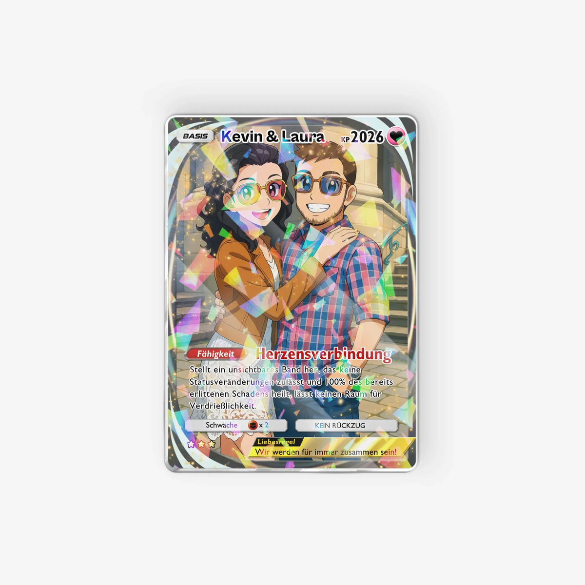 Acrylic card 1