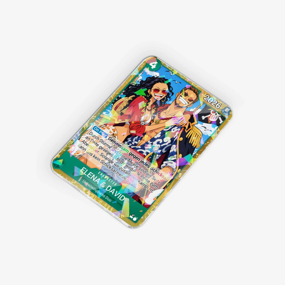 Acrylic card 2