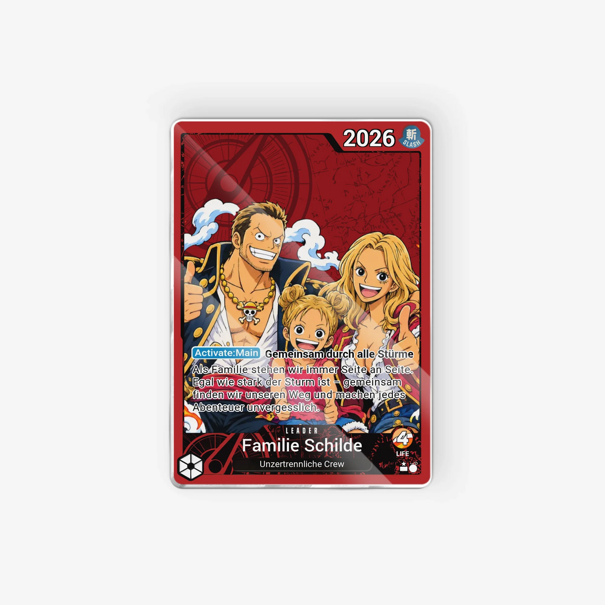 Acrylic card 1