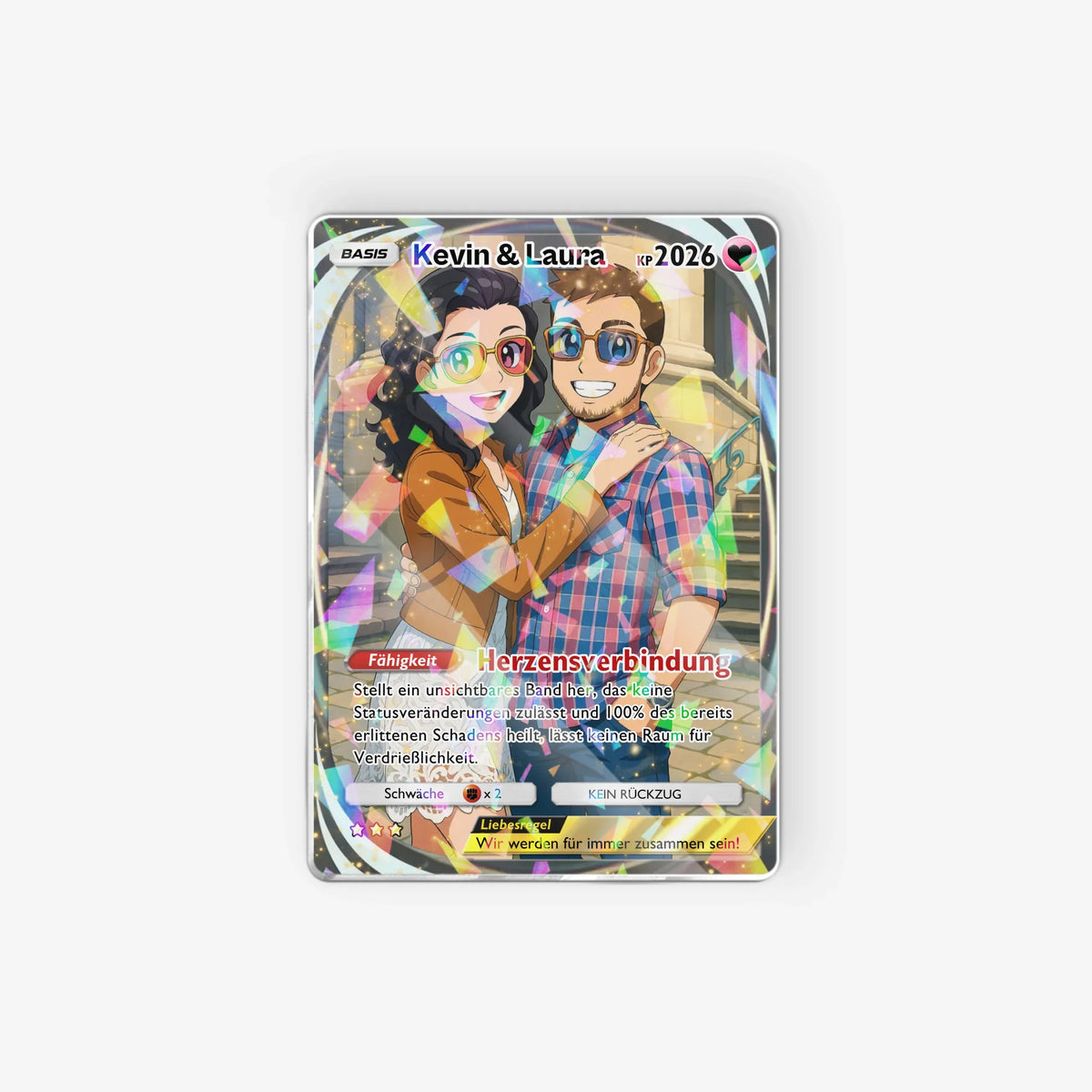 Acrylic card 1