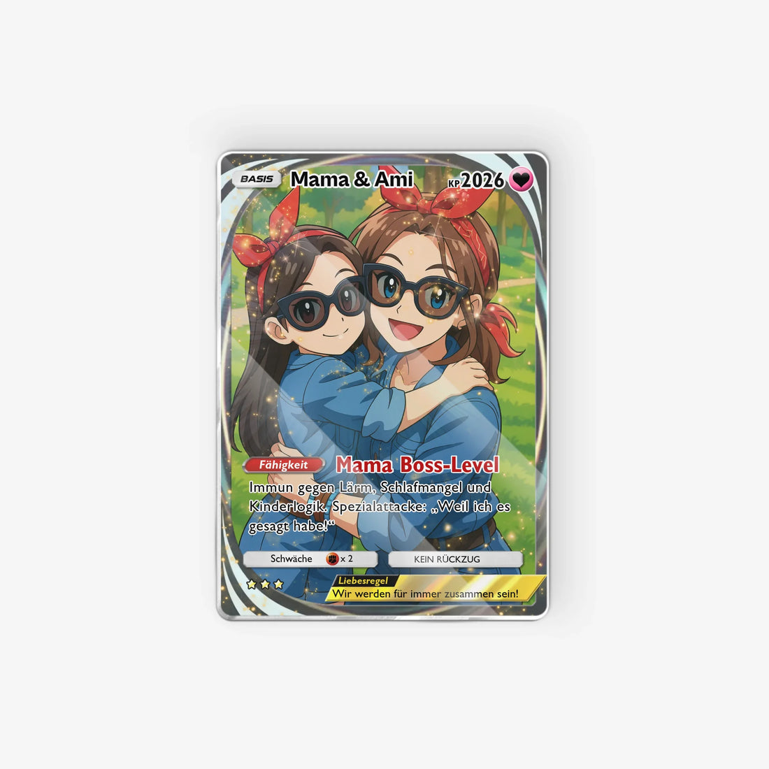 Acrylic card 1