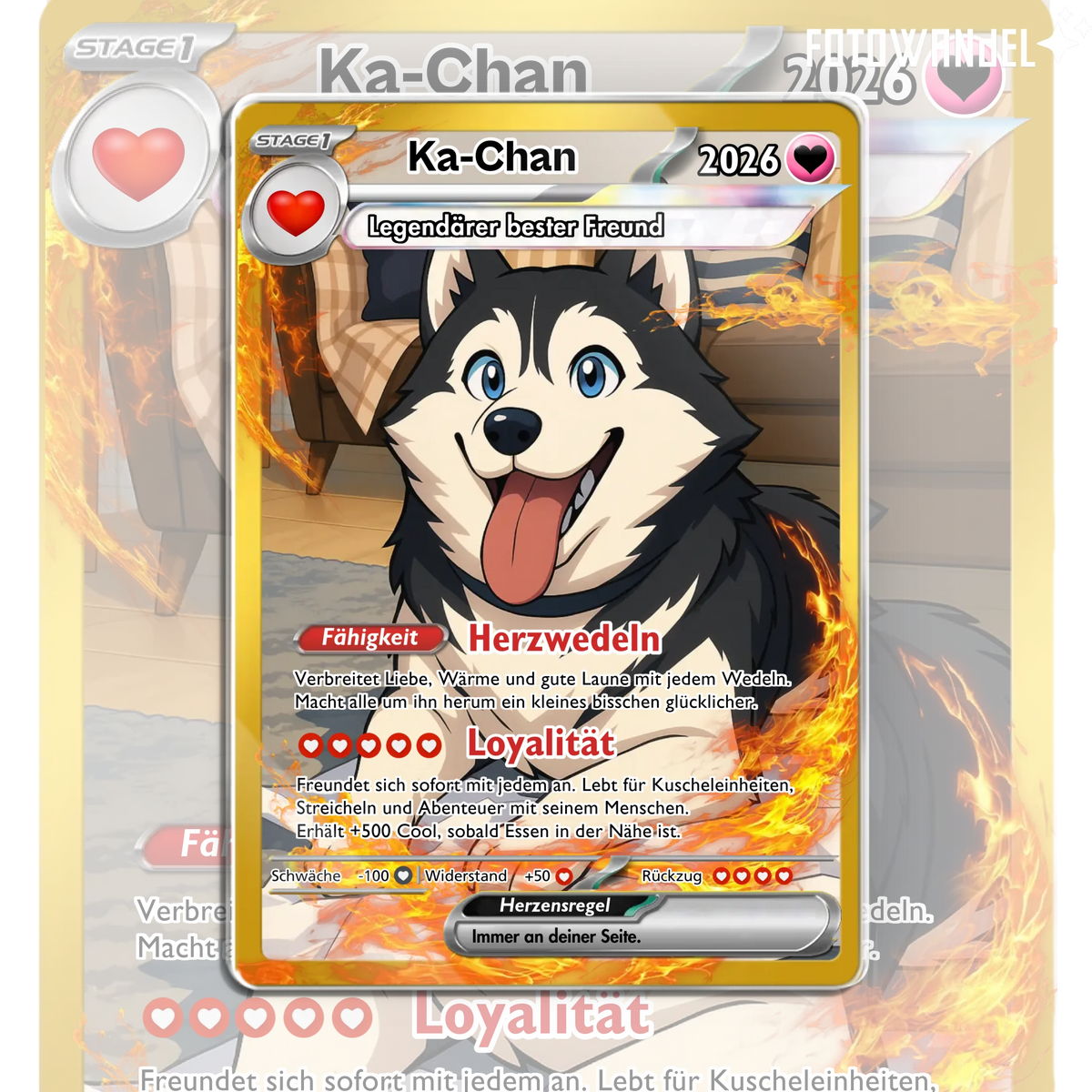 Acrylic card mockup TIB