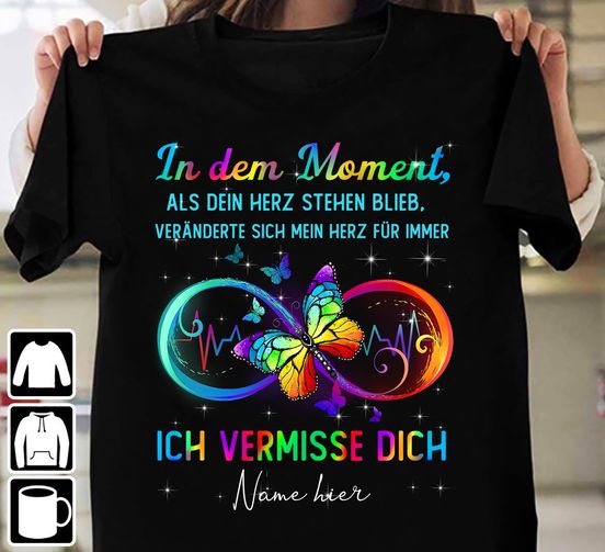 T-shirt In Dem Moment - Hamyso