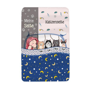 Personalisierte Decke für Katzenliebhaber | personalisierte Geschenke für Katzenliebhaber | Katzenseite Meine Seite