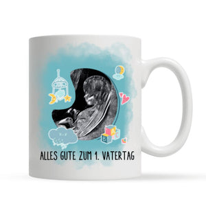 Geschenk für werdende Väter, Personalisierbar Becher Für Papa