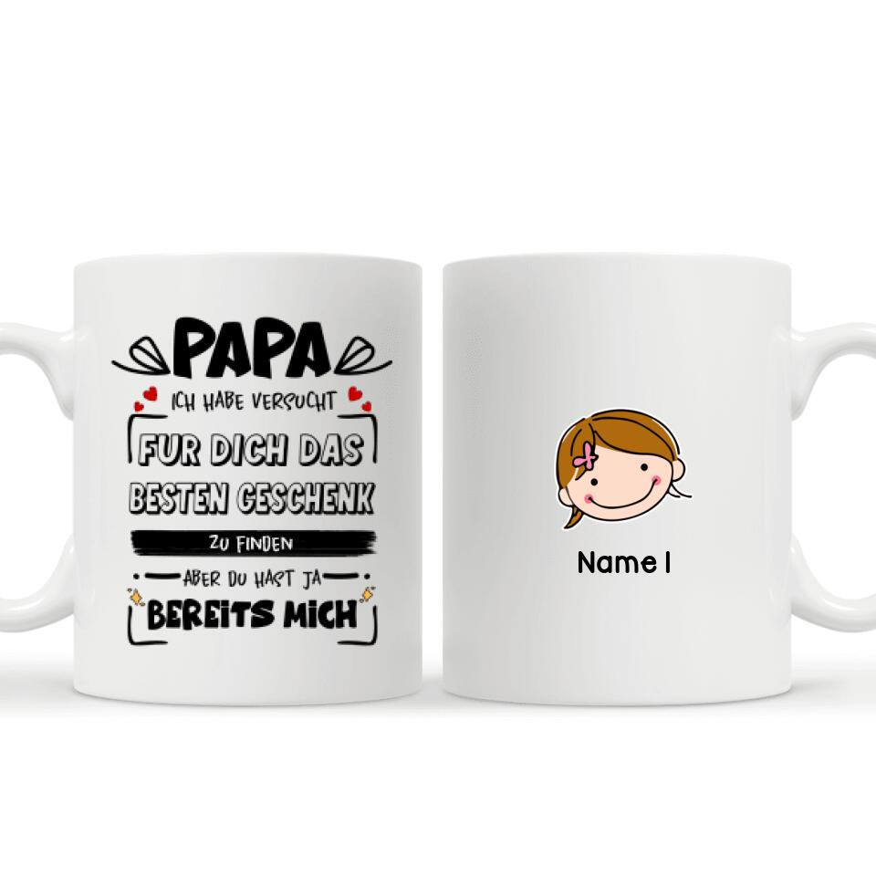 Besten Geschenk, Personalisierbar Becher Für Papa Oder Opa