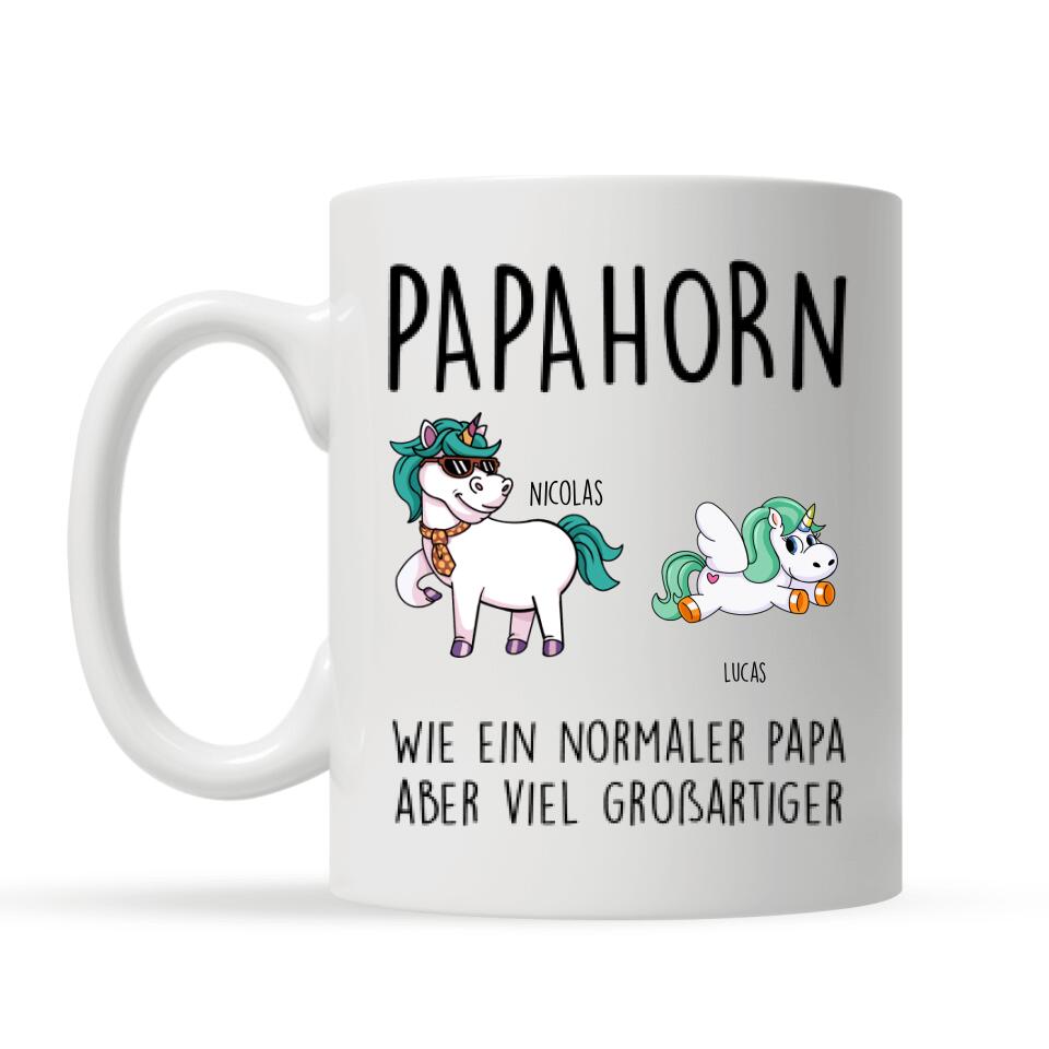 Wie Ein Normaler Papa Aber Viel Großartiger, Personalisierbar Tasse Für Papa