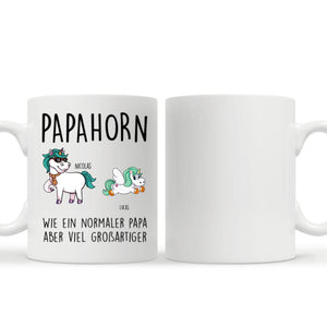 Wie Ein Normaler Papa Aber Viel Großartiger, Personalisierbar Tasse Für Papa