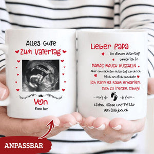 Personalisierte Tasse für Papa | personalisierte Geschenke für Vater | Des Babys photo