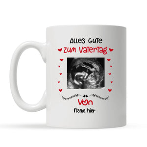 Personalisierte Tasse für Papa | personalisierte Geschenke für Vater | Des Babys photo