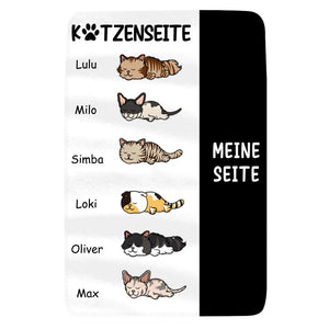 Personalisierte Decke für Katzenliebhaber | personalisierte Geschenke für Katzenliebhaber