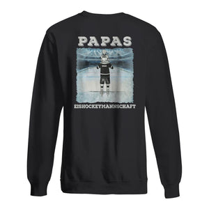 Personalisiertes T-shirt für Papa | personalisierte Geschenke für Vater | Papas Eishockeymannschaft