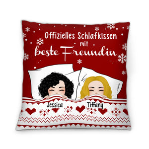 Personalisiertes Kissen für Freund | personalisierte Geschenke für Freund | Offizielles Schlafkissen Mit Beste Freundin