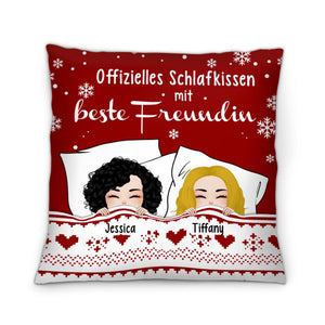 Personalisiertes Kissen für Freund | personalisierte Geschenke für Freund | Offizielles Schlafkissen Mit Beste Freundin