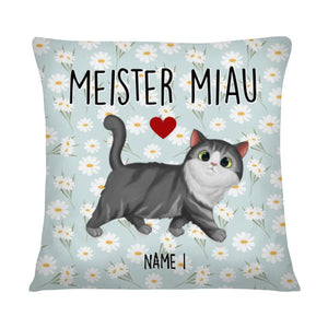 Personalisiertes Kissen für Katzenliebhaber | personalisierte Geschenke für Katzenliebhaber | Kuscheln Katzen