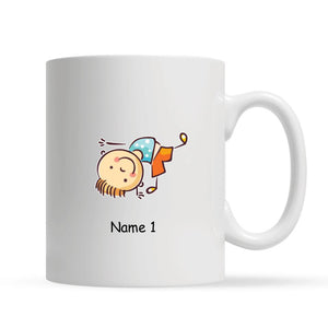 Personalisierte Tasse für Oma | personalisierte Geschenke für Großmutter | Nur Die Besten Mamas Wird Zur Oma