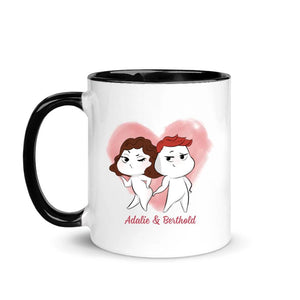 Personalisierte Tasse für Freundin | personalisierte Geschenke für Pärchen | Ich Verspreche Ich Werde Immer An Deiner Seite Sein