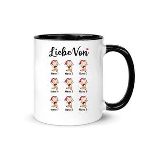 Personalisierte Tasse für Opa | personalisierte Geschenke für Großvater | Nur die besten Väter werden zum Opa befördert